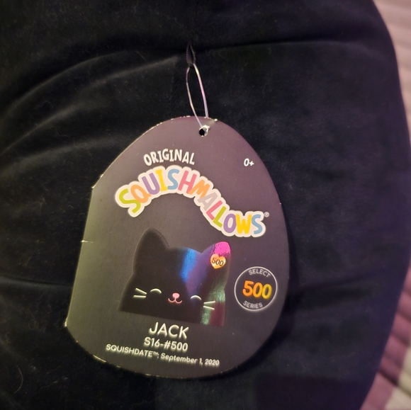 Jack the Black Cat Squishmallow 16" NWT - Picture 2 of 2